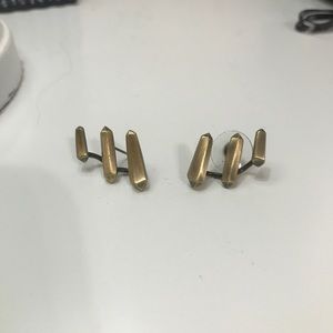 Kendra Scott Billie Ear Climbers- Antique Brass